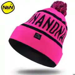 Розовый шапка зимняя Nandn