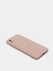 Бежевый меланж чехол Xiaomi Redmi 9A, Сяоми Редми 9А силиконовый Silicone Cover с закрытым низом