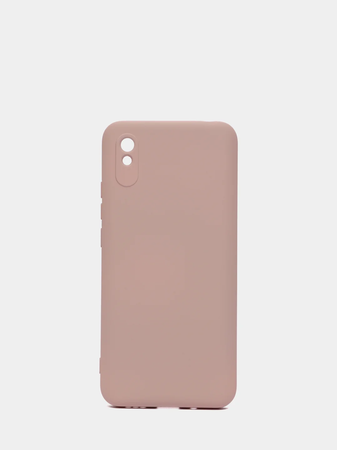 Бежевый меланж чехол Xiaomi Redmi 9A, Сяоми Редми 9А силиконовый Silicone Cover с закрытым низом