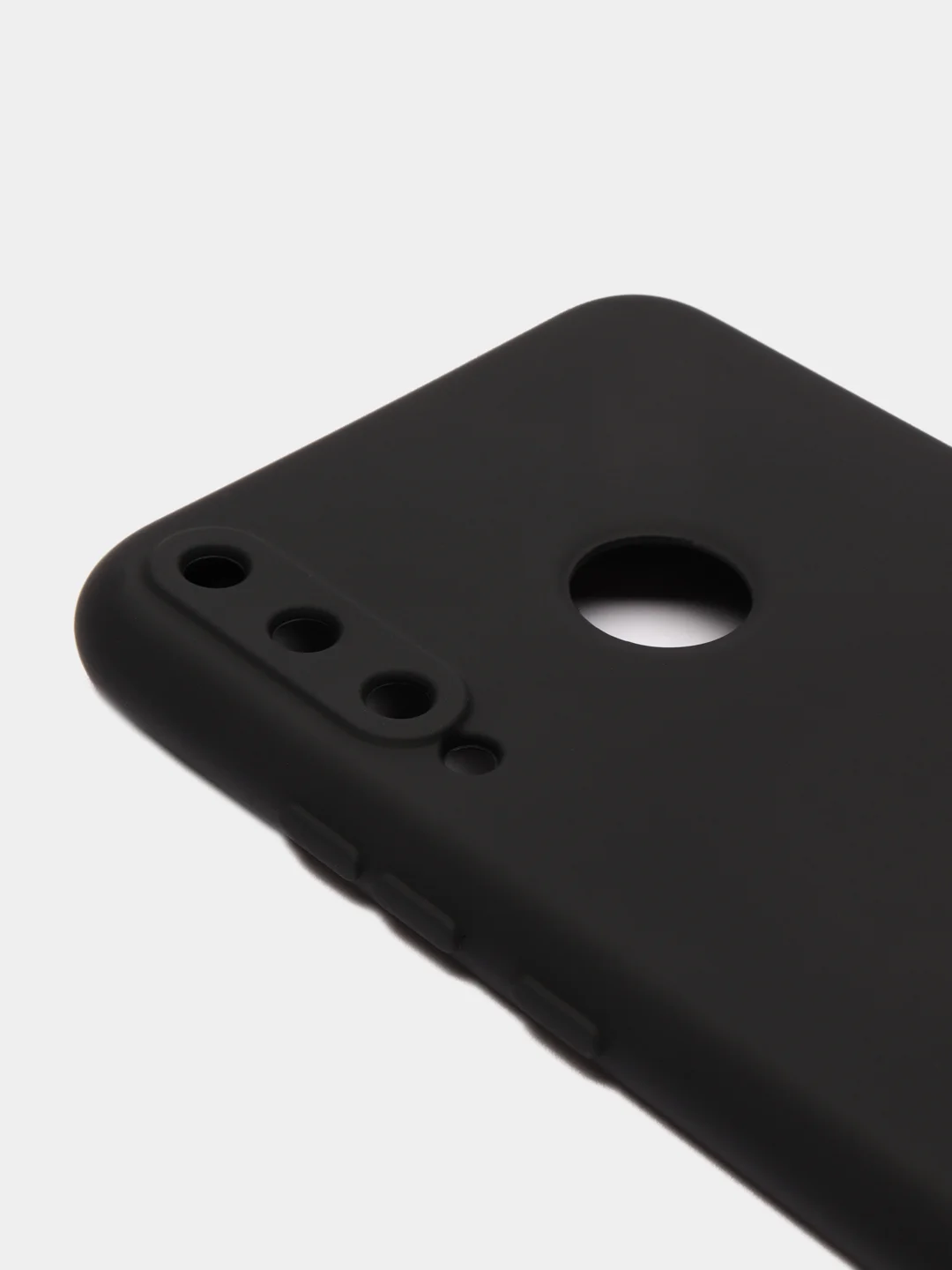 Черный чехол 5 цветов Honor 9C / Huawei P40 Lite E силиконовый цветной матовый с подкладом