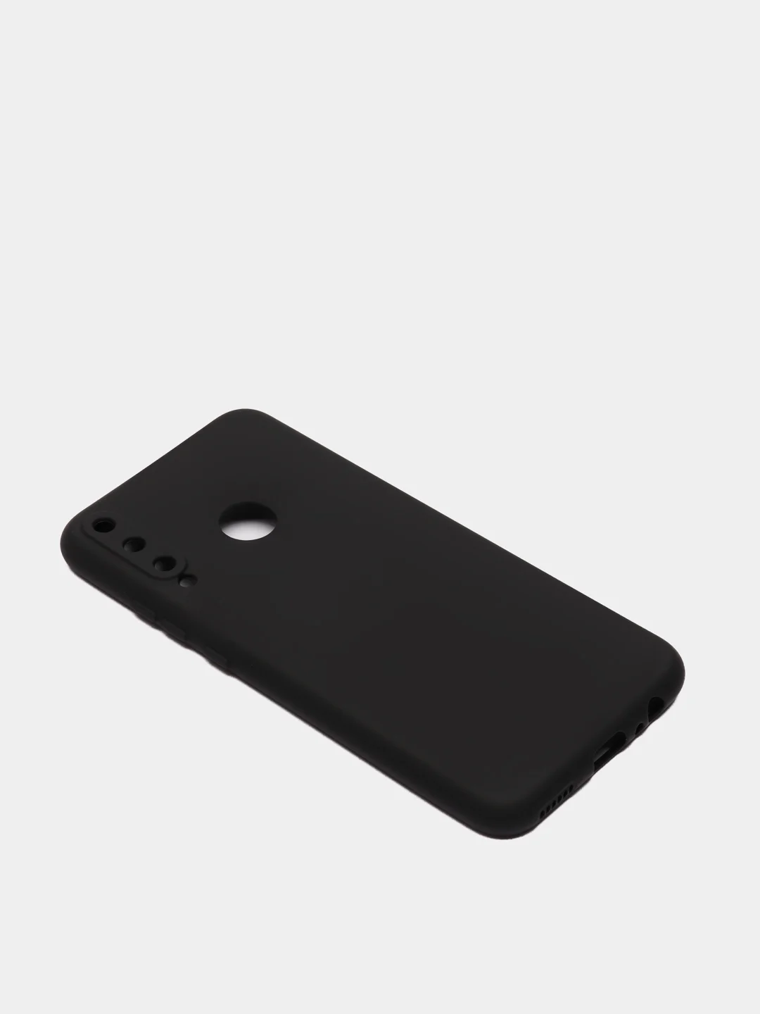 Черный чехол 5 цветов Honor 9C / Huawei P40 Lite E силиконовый цветной матовый с подкладом