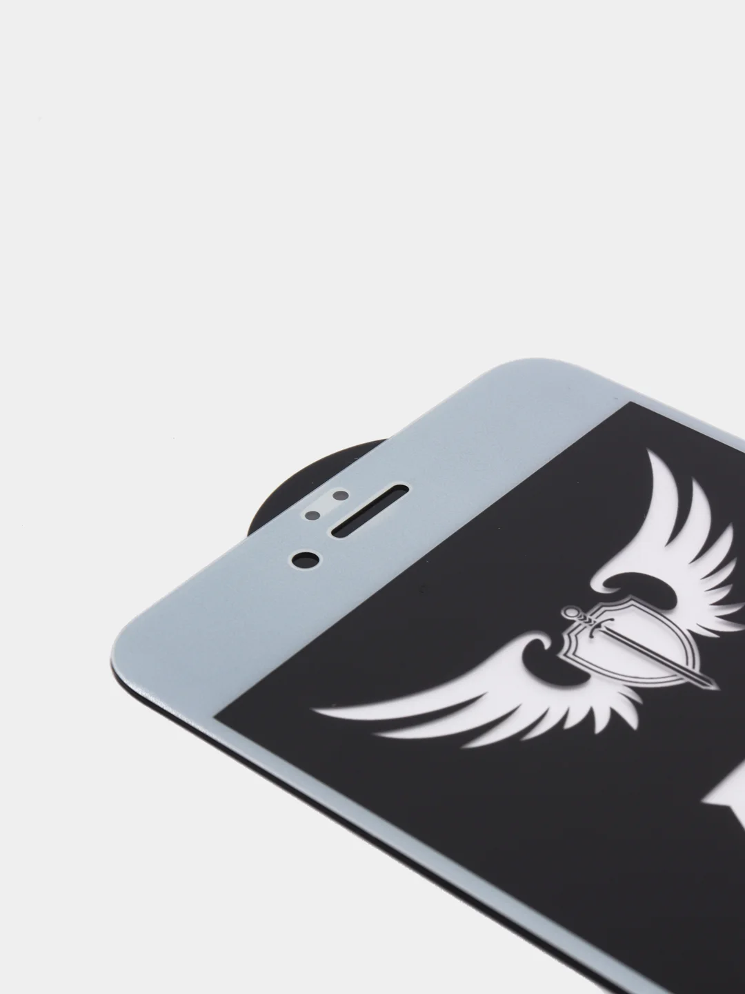 Белый матовое AG закалённое стекло для iPhone анти-отпечатков пальцев