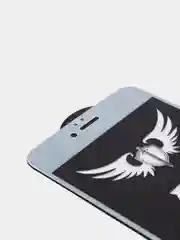 Белый матовое AG закалённое стекло для iPhone анти-отпечатков пальцев