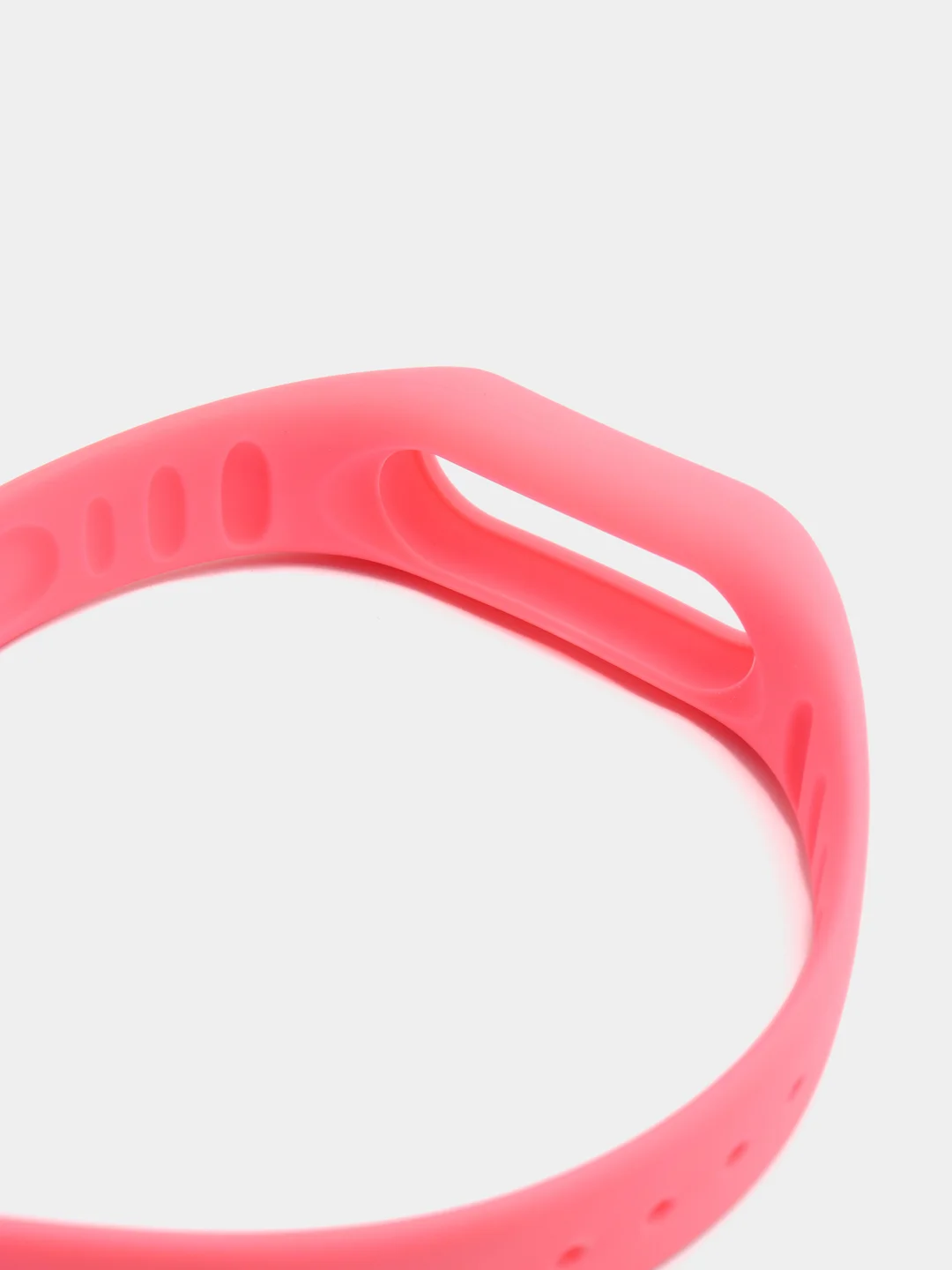 Розовый силиконовый ремешок Xiaomi Mi Band 3 и Band 4