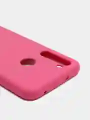 Фуксия чехол Xiaomi Redmi Note 8T, Сяоми Редми Нот 8Т силиконовый, с закрытым низом