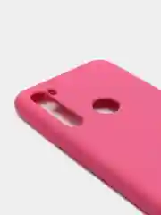 Фуксия чехол Xiaomi Redmi Note 8T, Сяоми Редми Нот 8Т силиконовый, с закрытым низом