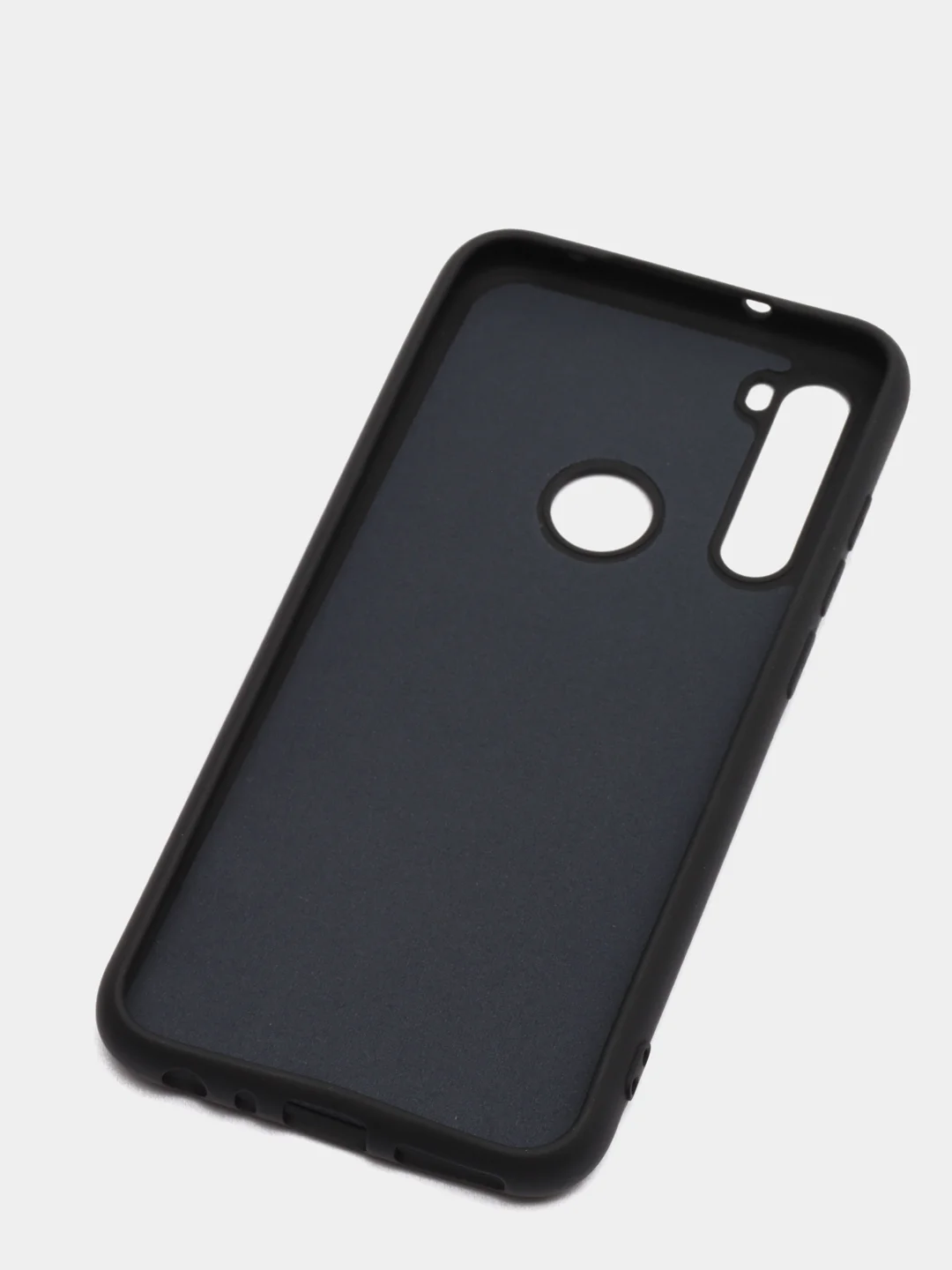 Черный чехол Xiaomi Redmi Note 8T, Сяоми Редми Нот 8Т силиконовый, с закрытым низом