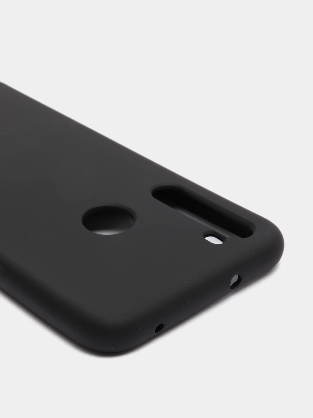 Черный чехол Xiaomi Redmi Note 8T, Сяоми Редми Нот 8Т силиконовый, с закрытым низом