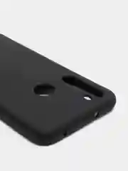 Черный чехол Xiaomi Redmi Note 8T, Сяоми Редми Нот 8Т силиконовый, с закрытым низом