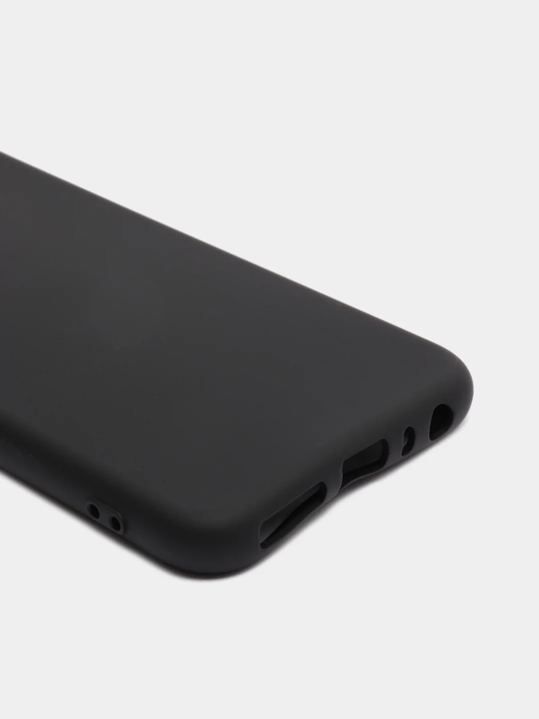 Черный чехол Xiaomi Redmi Note 8T, Сяоми Редми Нот 8Т силиконовый, с закрытым низом