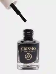 Черный лак для стемпинга (стэмпинга) Crismo, белый и черный