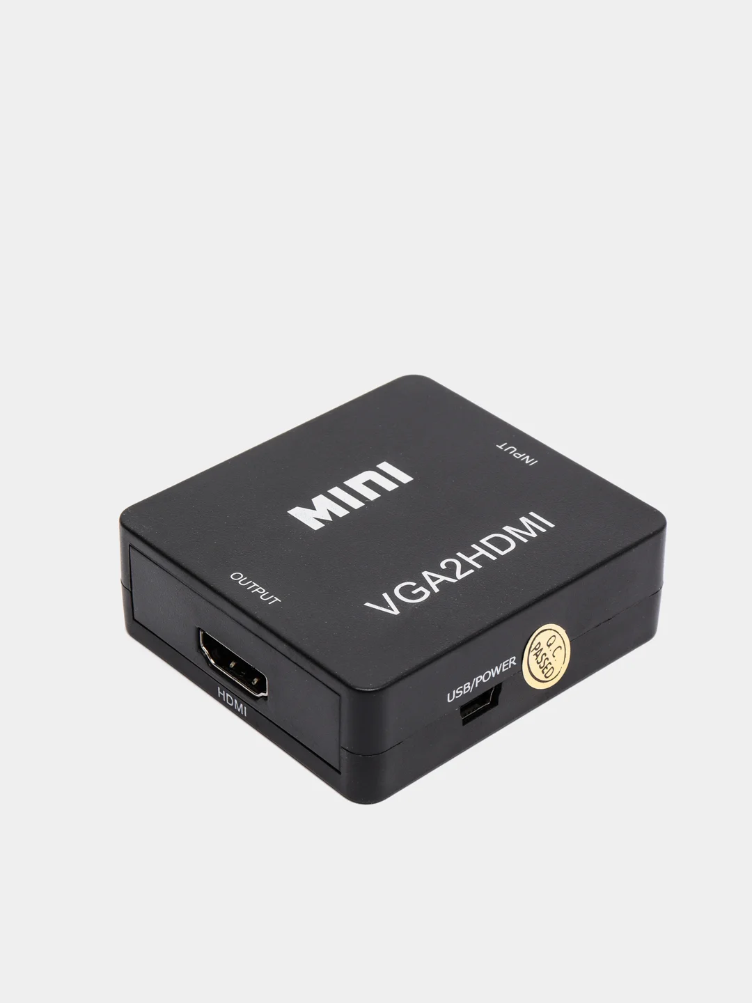 Конвертер из VGA в HDMI с audio входом и кабелем для питания