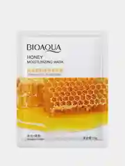 Желтый увлажняющая тканевая маска для лица, лифтинг