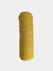 Желтый шнур хлопковый 100м, 4мм