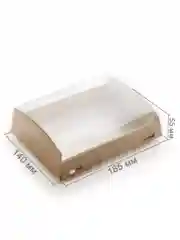 Коробка с прозрачным куполом 185х140х55мм