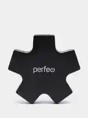 Черный perfeo USB хаб USB-HUB 4 порта PF-HYD-6098H