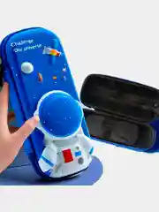Лазурный пенал   с 3D рисунком