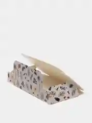 Коробка складная Эко, 21 х 15 х 5 см, к 8 марта
