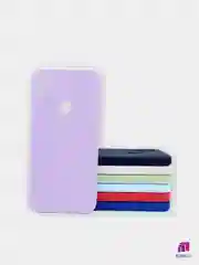 Чехол для Samsung Galaxy A11/M11 силиконовый, борта чехла прямые, с бархатной подкладкой