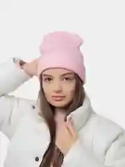 Розовый шапка женская