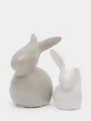 Серый декоративные статуэтки из керамики
