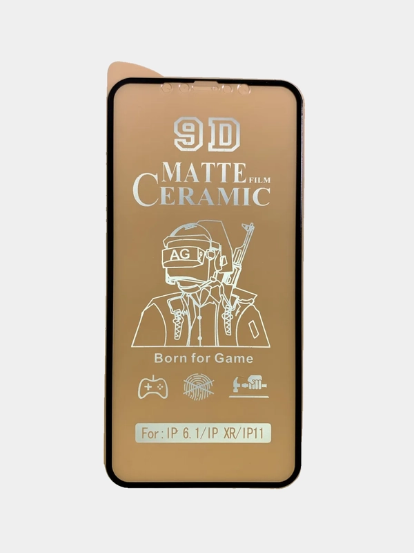 Матовое керамическое стекло для iphone XR/11