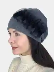 Шапка женская трикотажная