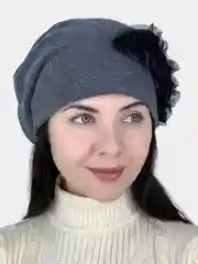 Шапка женская трикотажная