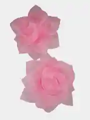 Розовый бант для волос, 2 штуки