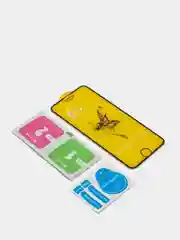Светящееся защитное стекло для iPhone 7, 8, 7 Plus, 8 Plus, X, Xr, 11, 11 Pro