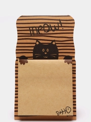 Стикеры бумажные Meow, 70 х 70 мм