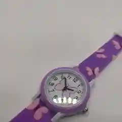 Фиолетовый часы детские