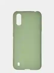 Лесной зеленый чехол Samsung Galaxy A01 силиконовый