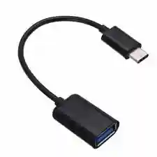 Черный otg-адаптер (переходник) KY-167 для смартфона, планшета, ноутбука, Type-C