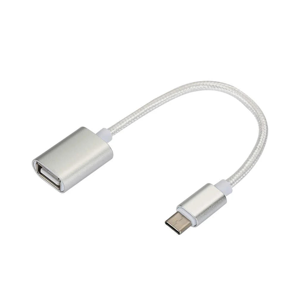 Черный otg-адаптер (переходник) KY-167 для смартфона, планшета, ноутбука, Type-C