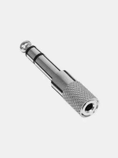 Переходник аудио 3,5 mm jack - 6,3 mm jack