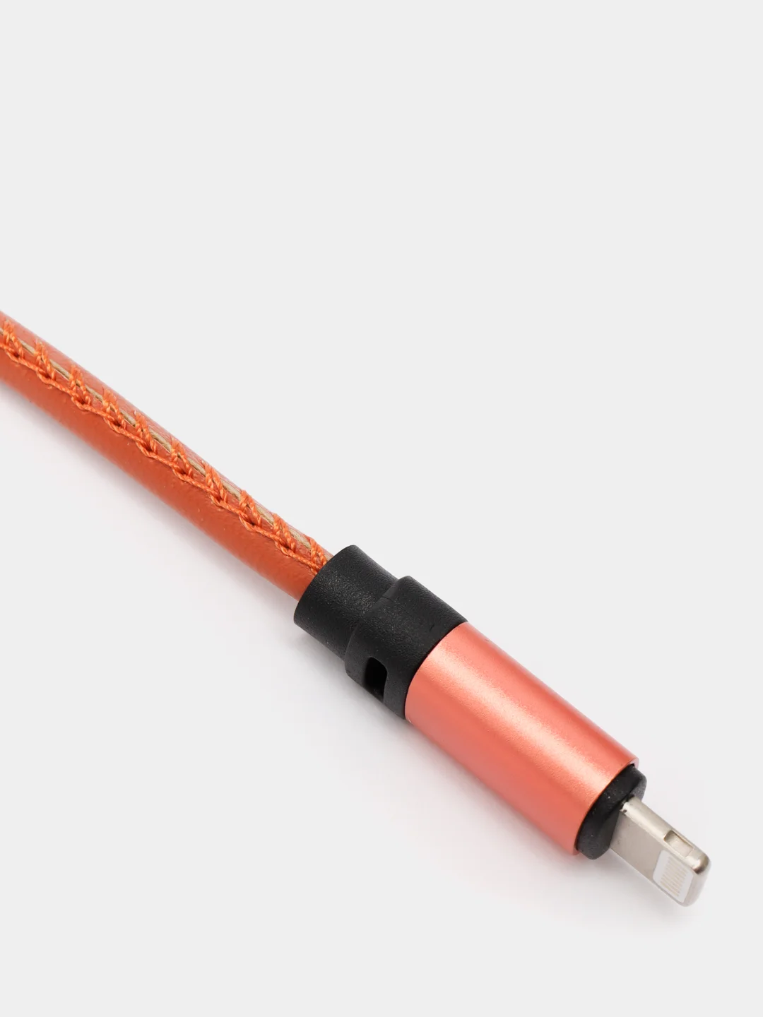 Коричневый кабель для iPhone E USB-Lightning, 2 цвета, 1 м