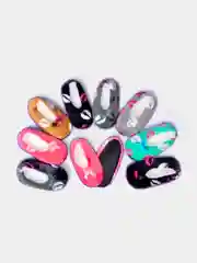 Носки-тапочки с мехом, детские