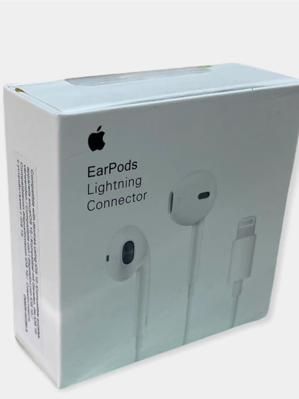 Наушники для iPhone EarPods lightning Connector