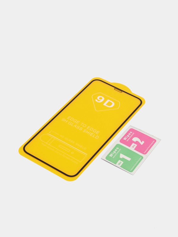Стекло защитное 9D на  Apple iPhone  11Rro с черный рамкой