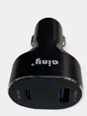Автомобильное зарядное устройство Ainy EB-075A USB+Type-C  Quick Charge 3.0 черное