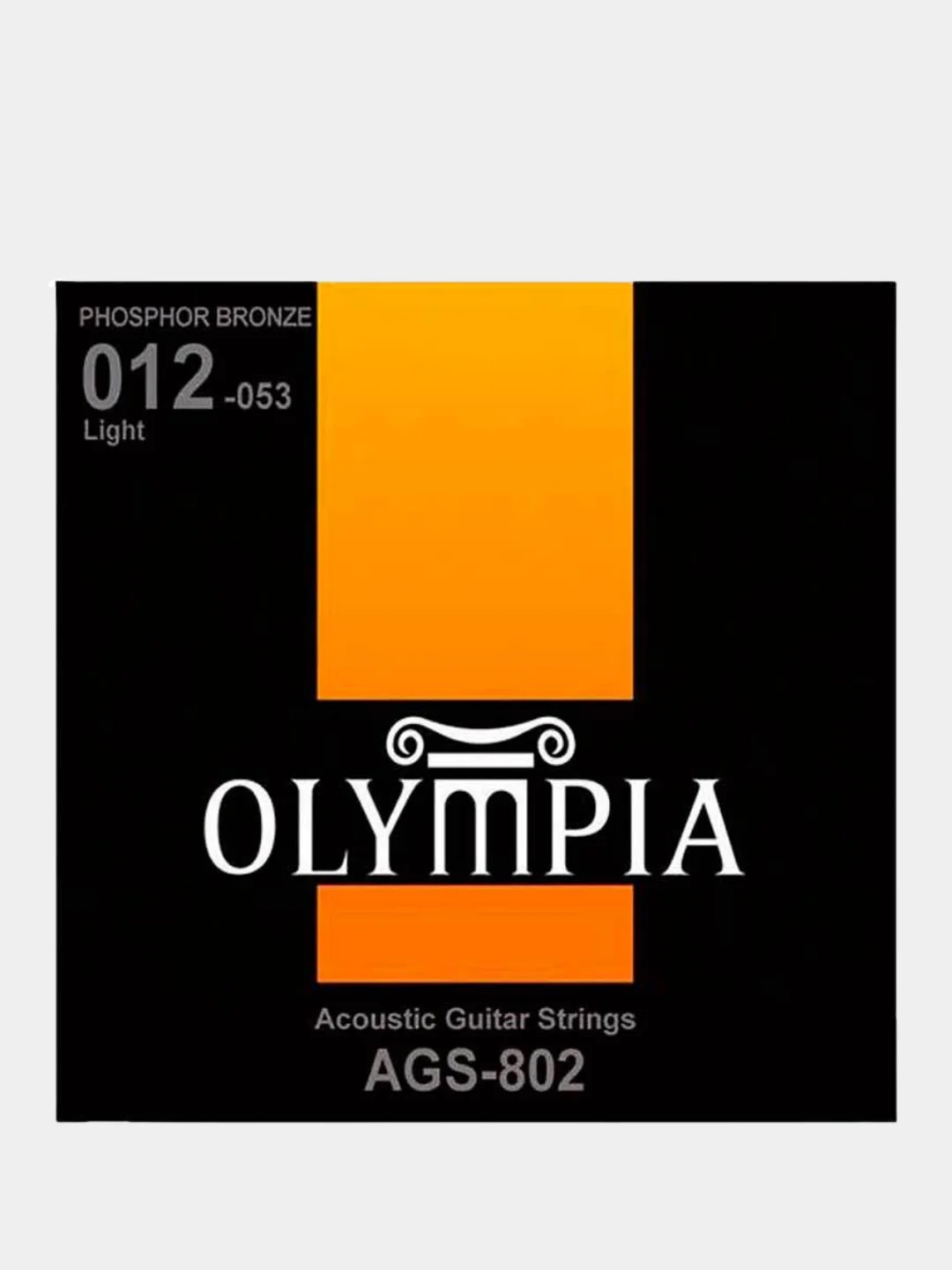Струны для акустической гитары, Olympia AGS, фосфор-бронза