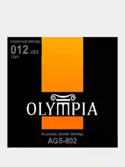 Струны для акустической гитары, Olympia AGS, фосфор-бронза