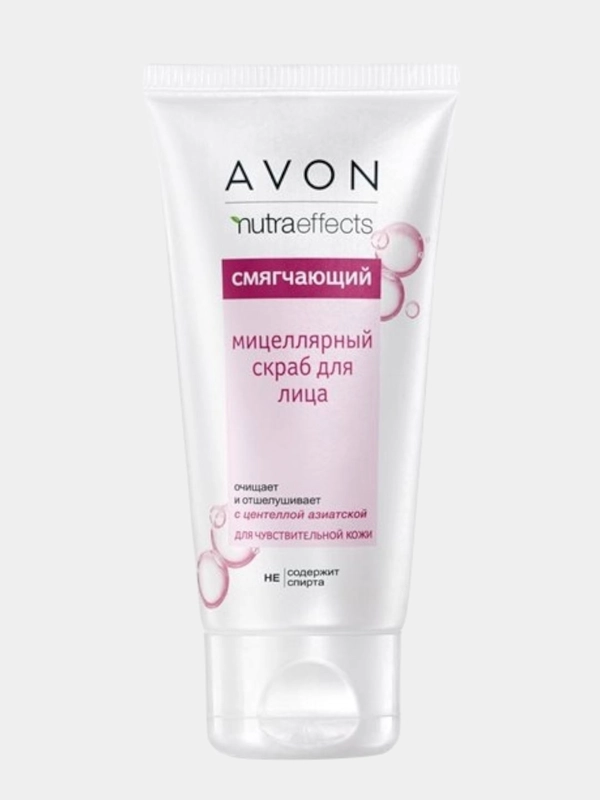 Смягчающий мицеллярный скраб для лица AVON, 150 мл
