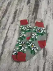 Красный носки шерстяные женские