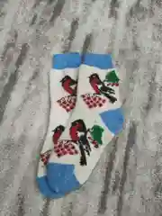 Голубой носки шерстяные женские