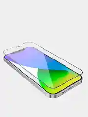 Стекло защитное 3D iPhone 12 mini / 12 / 12 Pro / 12 Pro Max с силиконовыми бортиками