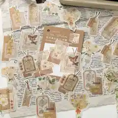 Бежевый наклейки-стикеры для скрапбукинга, набор