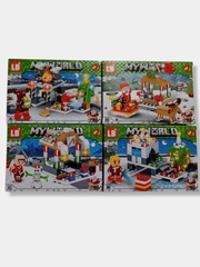 Конструктор MY WORLD 4 в 1, 91-131 деталей