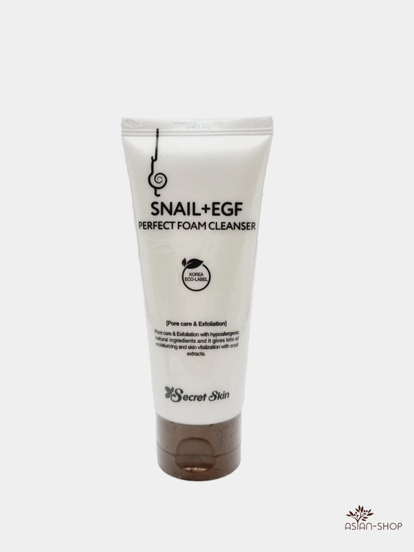 Пенка для умывания с муцином улитки и EGF SECRET SKIN Snail+EGF Perfect, 100 мл